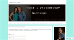 Desktop Screenshot of amberjphoto.com